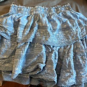 Aerie Rock N Ruffle Skirt